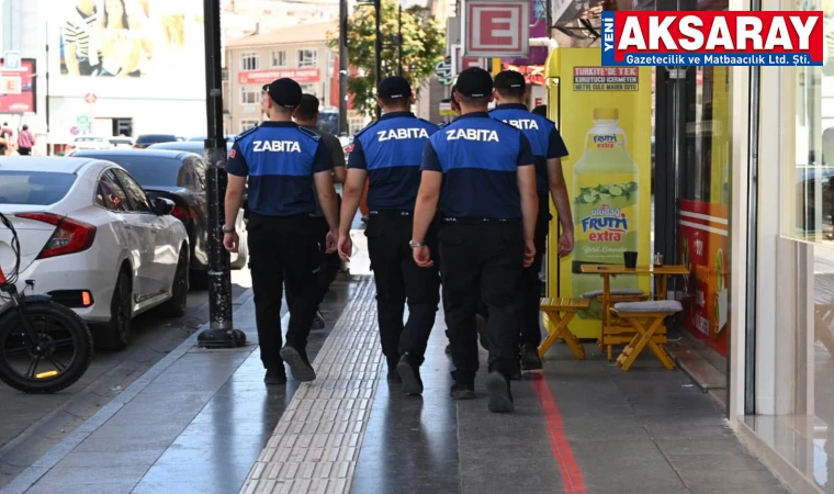 Kaldırım işgallerine denetim