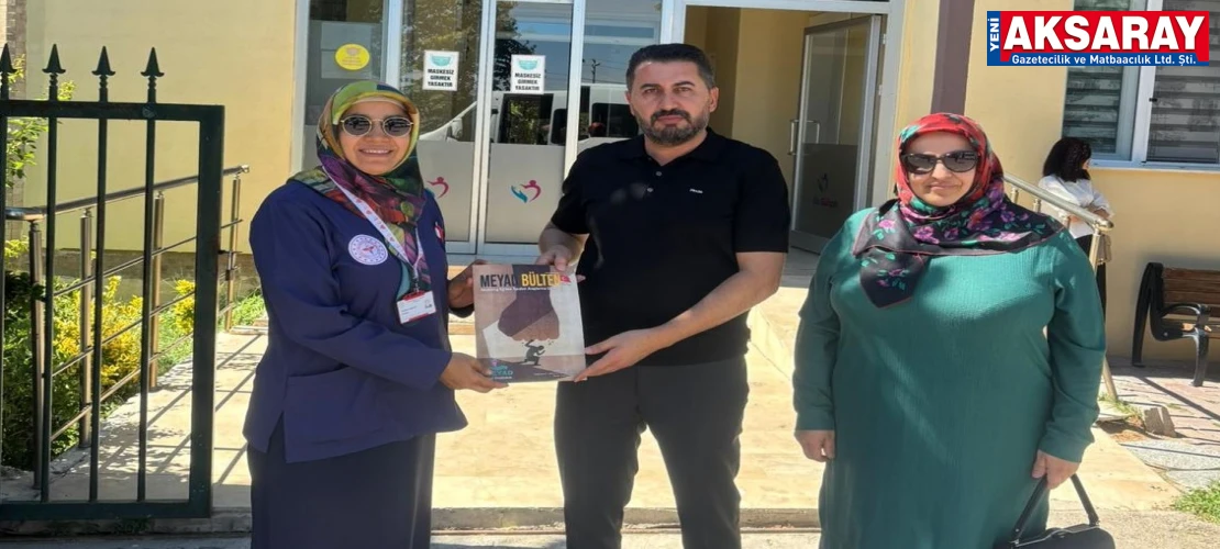 MEYAD Aksaray ekibi ziyaretlerle çalışmalarını anlatıyor