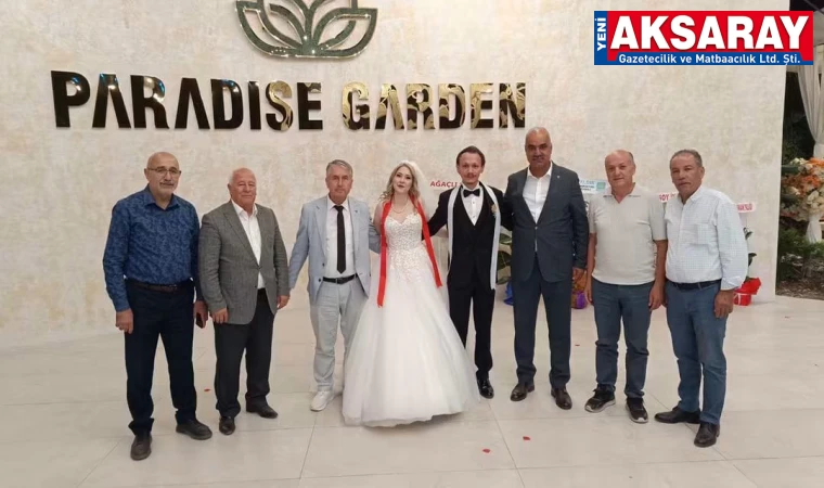 MHP Teşkilatı düğün merasimine katıldı