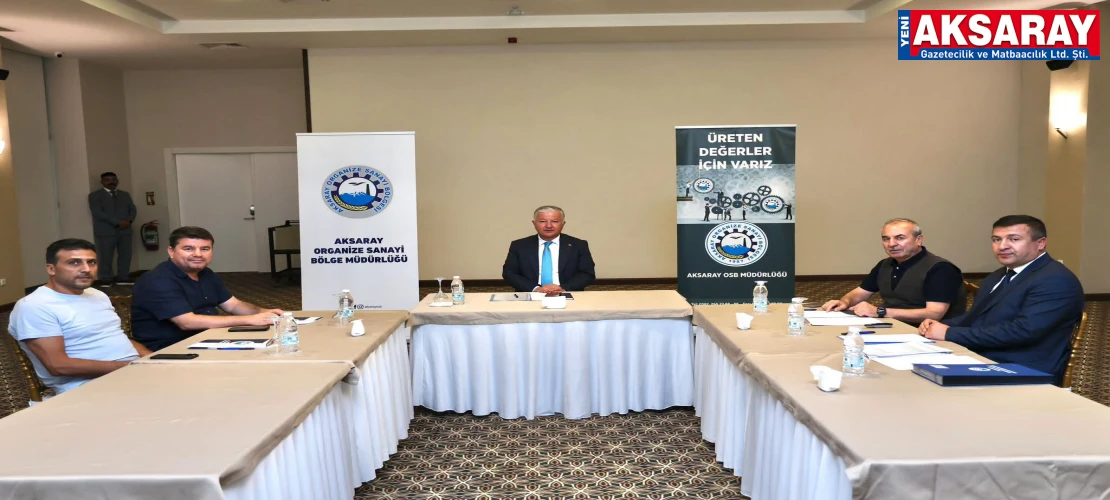 OSB Yönetim Kurulu Toplantısı yapıldı