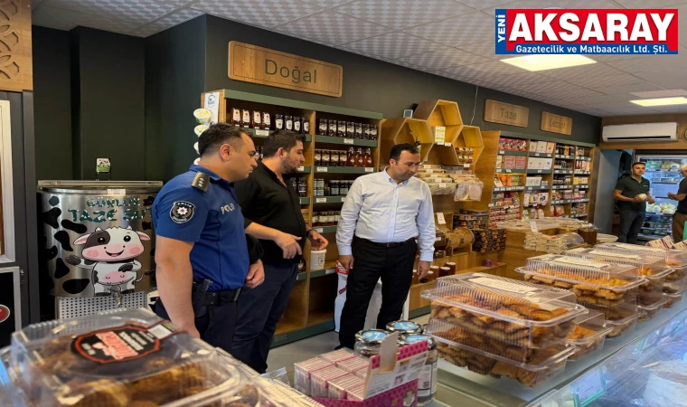Sultanhanı kaymakamı esnaflarla bir araya geldi