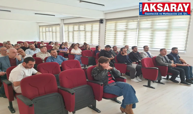 Teknik Bilimlerde Bologna Bilgi Paketi eğitimi verildi