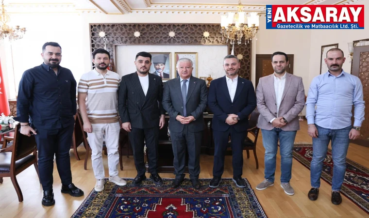 Vali Murat Duru, Sarraflar ve Kuyumcular Derneği yönetimini kabul etti