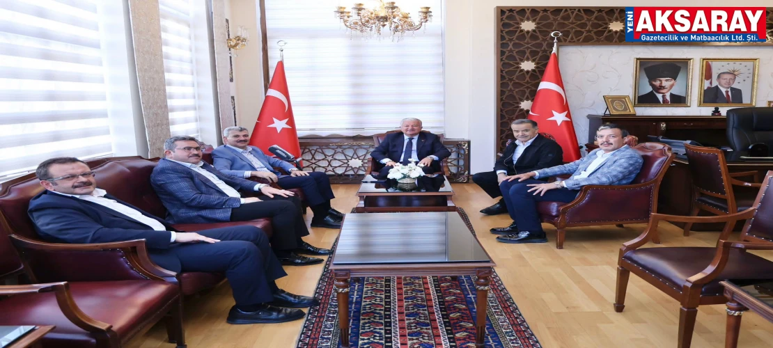 Valilikte kamu yatırımlarını değerlendirdiler