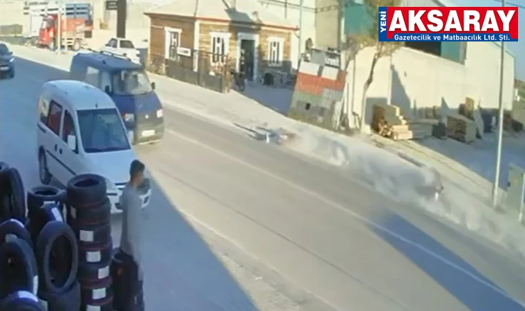 15 Yaşında motosiklet sürücüsü ağır yaralandı