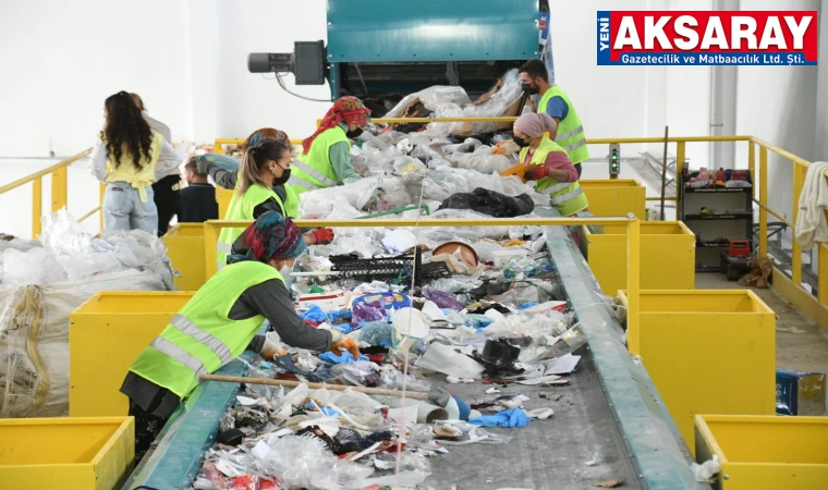 7 Bin 500 ton atık ekonomiye kazandırıldı