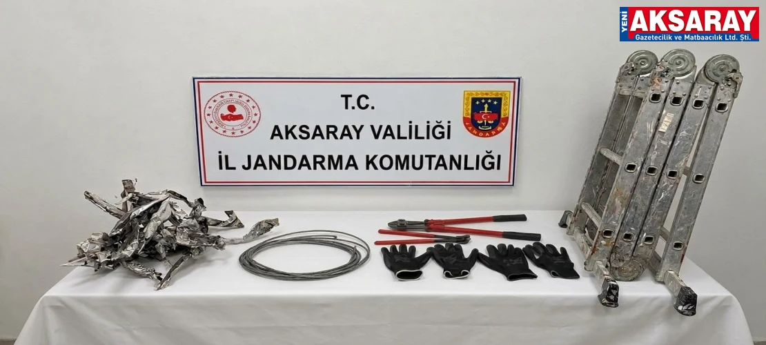 Kablo hırsızları yakalandı, ceza evine gönderildi