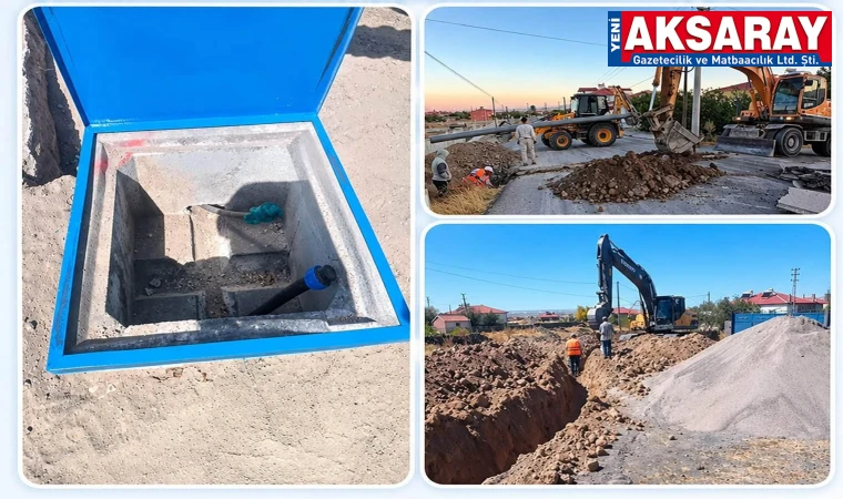 Karaören köyüne yeni içme suyu şebekesi
