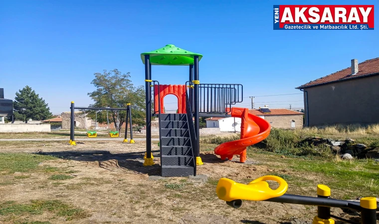 Köylere sosyal donatı ve oyun grubu