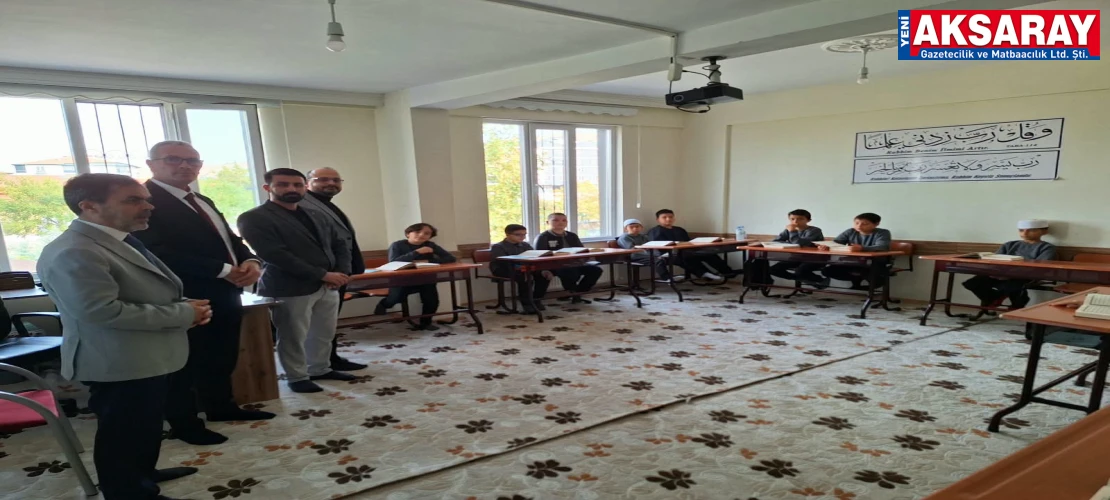 Kur’an Kurslarına anlamlı ziyaret