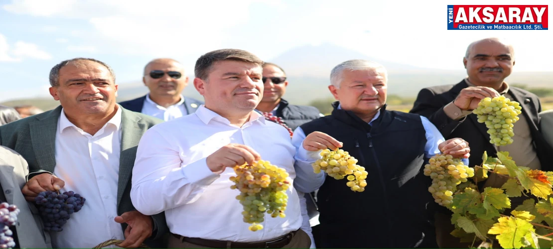 VALİ DURU VE BAŞKAN DİNÇER BAĞ BOZUMUNU DEĞERLENDİRDİ Gelenekler kültürel mirasımız