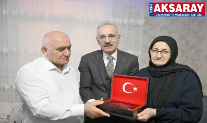 Şehit Ailesine anlamlı ziyaret