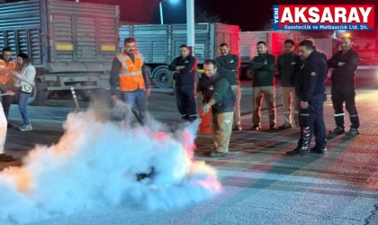 ÜRETİMDE GÜVENLİK ÖNCELİĞİMİZ OSB’de nefes kesen tatbikat
