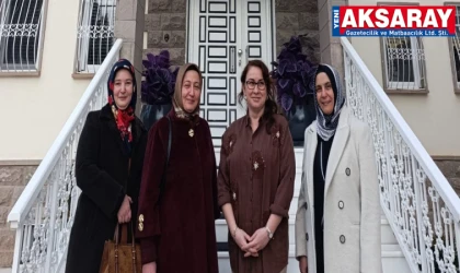 Ak kadınlardan "hoş geldin" ziyareti