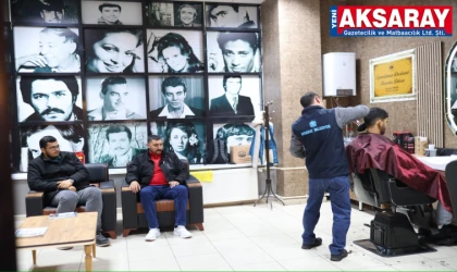 Bir Ayda 1.745 Kişiye Ücretsiz Kuaför Hizmeti