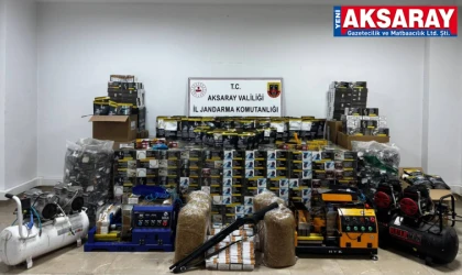 Dev kaçak sigara operasyonu