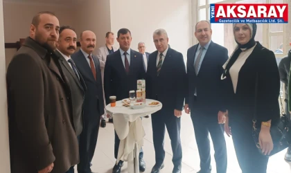 Adliye camiası bayramlaşma töreninde bir araya geldi