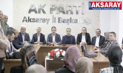AK PARTİ BAYRAMLAŞMASI  ‘Kuruluştan bugüne Ak Ailemizle bir aradayız’