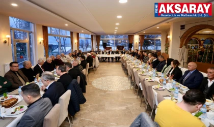 AKSARAY’IN AHMET ABİSİNDEN İFTAR Turizm geleceği bu sofrada konuşuldu