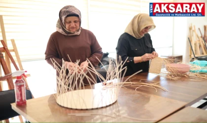 EL EMEĞİ SANATA DÖNÜŞÜYOR Hanımlar lokalinde üretim seferberliği