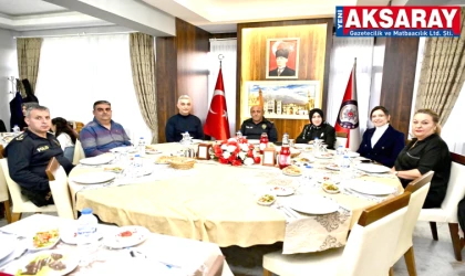 Emniyet personeli iftarda buluştu