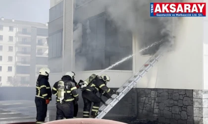 Prizde unutulan şarj aleti yangın çıkardı
