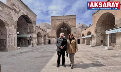 VALİ MURAT DURU VE EŞİ ELİF DURU Aksaray’ın tarihine anlamlı yolculuk