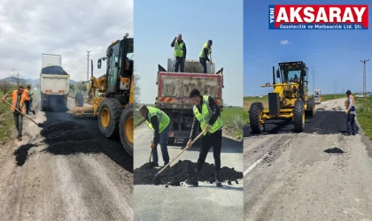 7 BÖLGEDE EŞ ZAMANLI YAMA Köy Yollarında Konfor ve Güvenlik Atağı