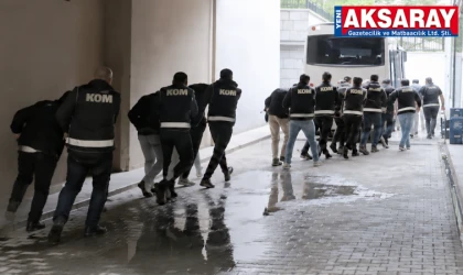 AKSARAY DENETİMLİ SERBESTLİK MÜDÜRLÜĞÜ’NDE OPERASYON 9 Tutuklama
