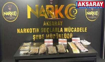 AKSARAY EMNİYETİNDEN NARKOTİK DARBESİ: 3 Tutuklama