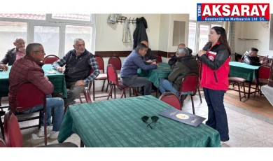AKSARAY’DA AİLE EĞİTİM SEFERBERLİĞİ Köy köy bilinçlendirme çalışması