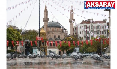 AKSARAY’DA BEREKET YAĞMURU Üreticinin yüzü gülüyor