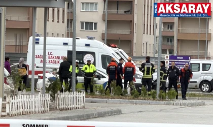 Aksaray'da cezaevinde tatbikat alarmı