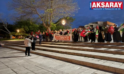Aksaray’dan Gazze Filosu’na saldırıya sert tepki