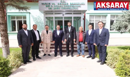AKSARAY’IN SUYUNU KONUŞTULAR AK Parti’den DSİ’ye istişare ziyareti
