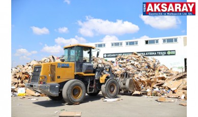 Atık Toplama Tesisi yılda 70 bin ağacı kurtarıyor