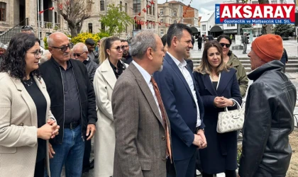 CHP HEYETİ SAHADA  "Kimse gelecekten umutlu değil"