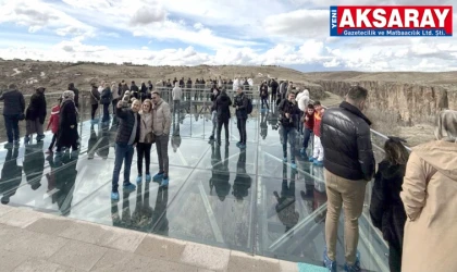 Ihlara cam teras misafirlerini ağırladı