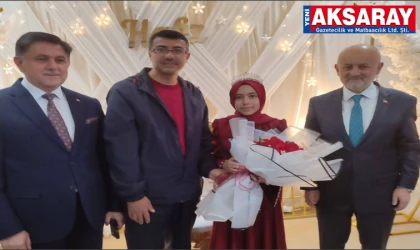 KÜÇÜK YAŞTA BÜYÜK BAŞARI  6. Sınıf öğrencisi Hayrunnisa, Hafızlık Tacını giydi