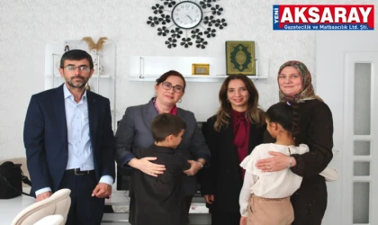 MİLLİ AİLE HAFTASI’NDA ANLAMLI BULUŞMA Koruyucu aileleri ziyaret