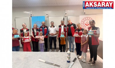 ‘PASTA ATÖLYESİ’ ETKİNLİĞİ Çocukların mutluluğu mutfakta şekillendi