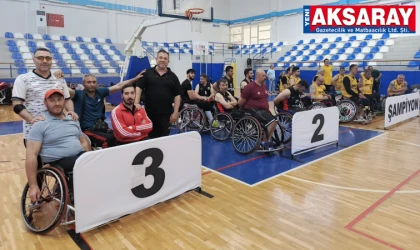 ŞAMPİYON 68 AKSARAY TEKERLEKLİ BASKETBOL SK ‘1. Lig’deyiz’