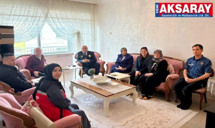 Şehit ailelerine bayram ziyareti