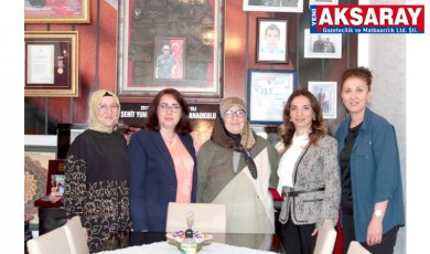 Şehit annelerine protokol ziyareti