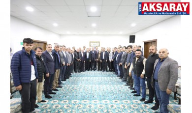 Siyaset ve devlet protokolünden vakıf buluşması