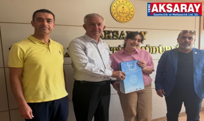 AKSARAY’A BİR ULUSAL GURUR DAHA Zeynep Çakır CİMER Resim Yarışması’nda Türkiye ikincisi oldu