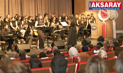 AKSARAY’DA KÜLTÜR SANAT RÜZGÂRI Maarif Halk Dansları ve Korosu izleyenleri büyüledi