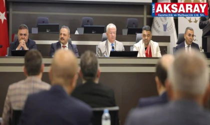 Aksaray’da SANTEK Toplantısı