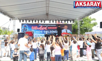 Bilimfest’te çocuklar oyuna ve eğlenceye doydu