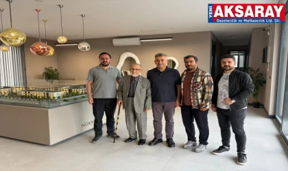Duayen iş insanı Orhan Ağaçlı’dan ödüllü proje şantiyesine ziyaret